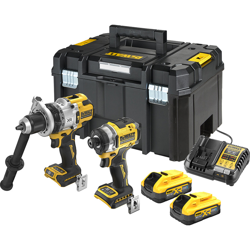 DeWALT / DeWALT DCK2200H2T-QW 18V PREMIUM TWIN KIT DCD1007 DCF860