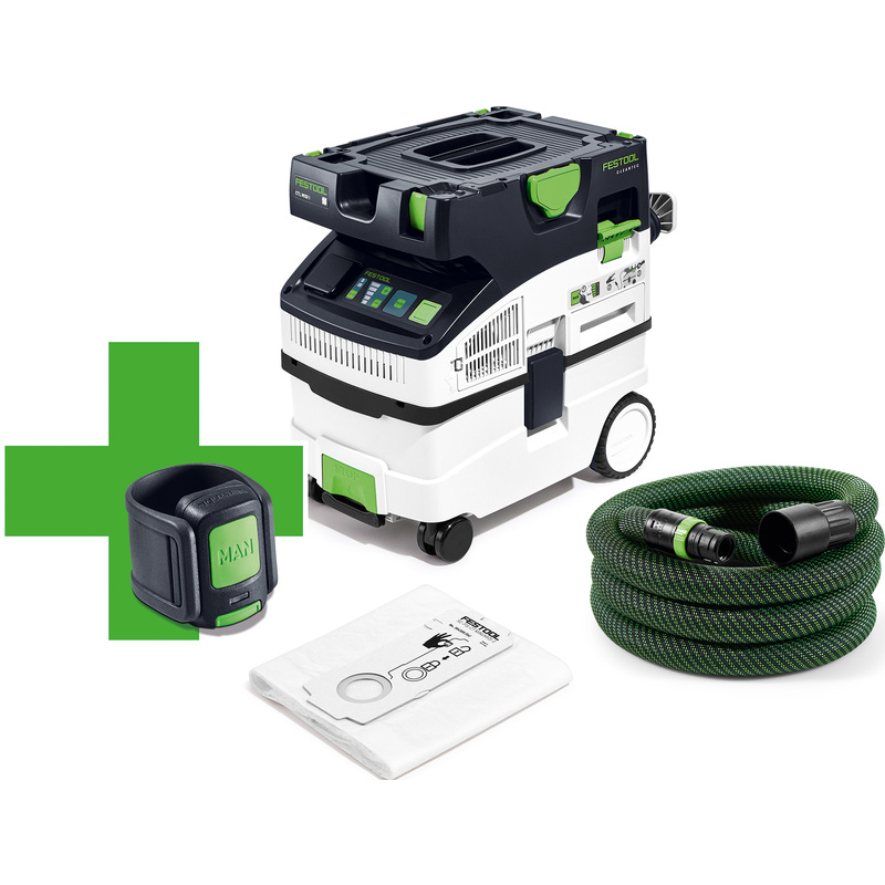 Festool CTL MIDI I CLEANTEC 230V mobiele nat-/droogzuiger + CT-F I afstandsbediening