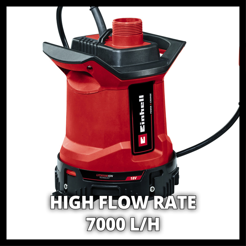 Einhell GE-DP 18/25 LL Li Solo accu vuilwaterpomp (body)