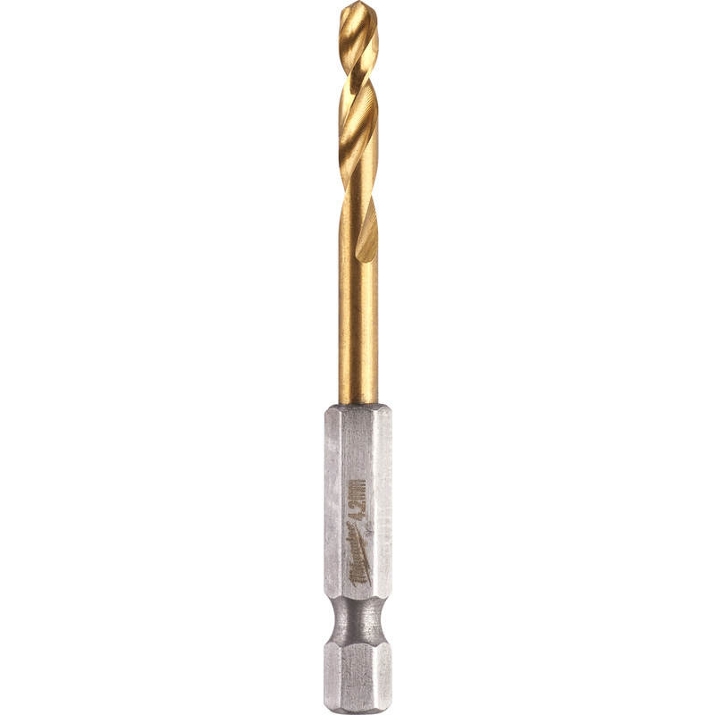 Milwaukee / Milwaukee Metaalboor HSS-G Tin Red Hex shockwave