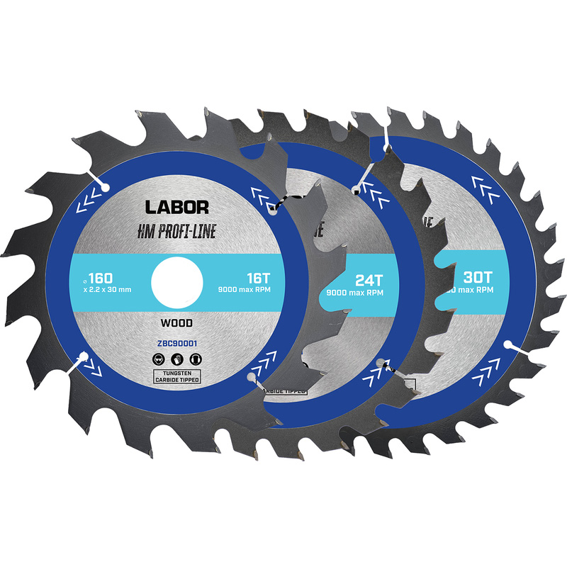 Labor HM cirkelzaagblad hout