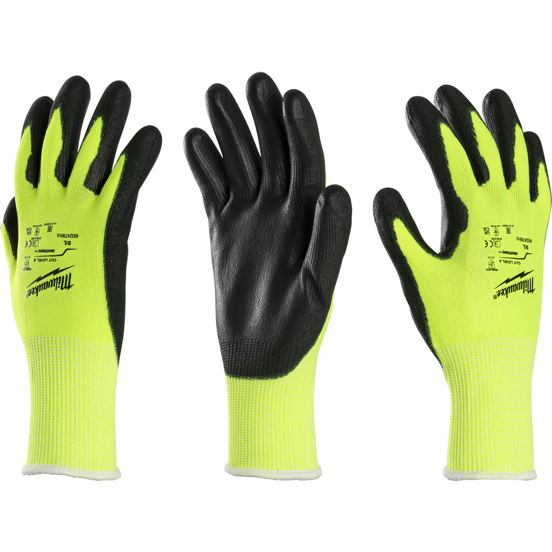 Milwaukee werkhandschoenen Hi-vis