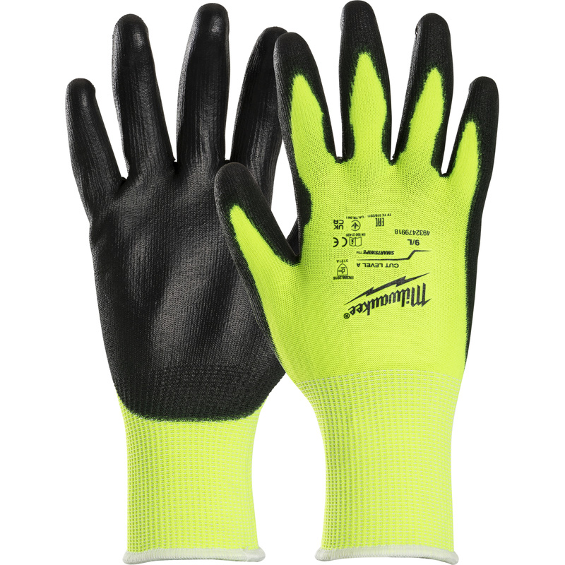 Milwaukee werkhandschoenen Hi-vis