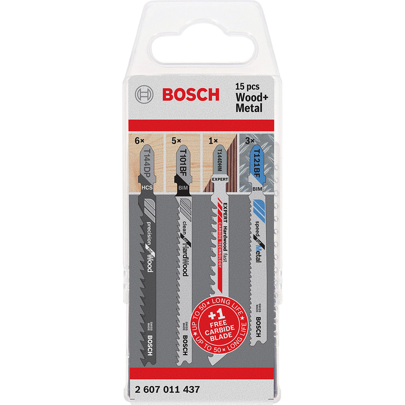 Bosch Decoupeerzaagbladen Hout &  Metaal