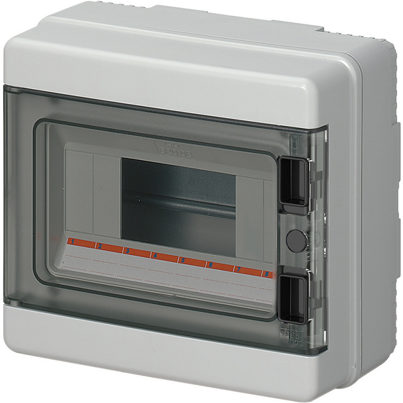 Elettrocanali / Opbouw zekeringkast IP65 leeg