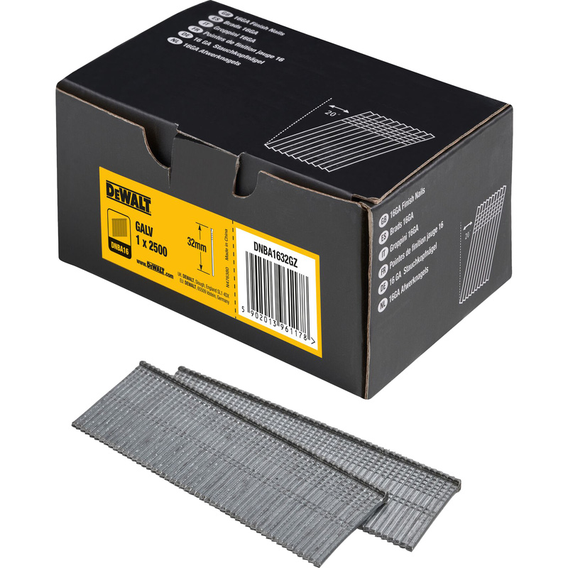 DeWALT DNBA16 nagels 16G