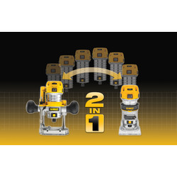 DeWALT / DeWALT D26204K-QS freesmachine 4