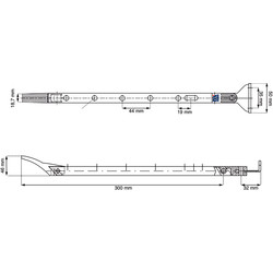 DX / DX Raamuitzetter 30cm 2