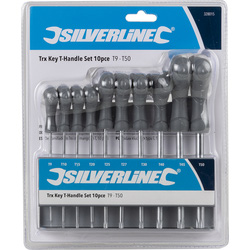 Silverline / TX-sleutelset T-greep 3