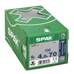 Spax / Spax universele schroeven platkop deeldraad 3