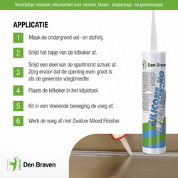 Zwaluw / Zwaluw siliconenkit NO+sanitary 5