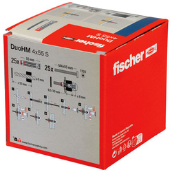 Fischer / Fischer DuoHM S PH TX hollewandpluggen 5