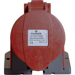 Power CEE opbouw wandcontactdoos 3