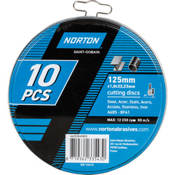 Norton / Norton doorslijpschijf staal/inox 2