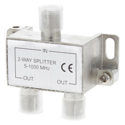 Q-link / Q-link coax F-splitter 2 weg 3