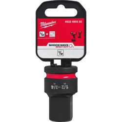 Milwaukee / Milwaukee doppen verloopstuk Shockwave 2