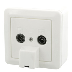Coax contactdoos 4