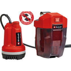 Einhell / Einhell GE-PP RB Li Solo 2-in-1 accu drukdompel-/regentonpomp (body) 2