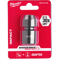 Milwaukee / Milwaukee doppen verloopstuk Shockwave 2