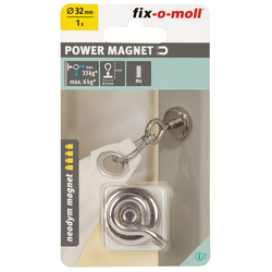 Fix-o-moll / Fix-o-moll magneet oog Neodym 2
