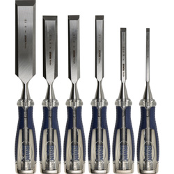 IRWIN / Irwin Marples houtbeitelset 6-delig MS750 in houten kist 5