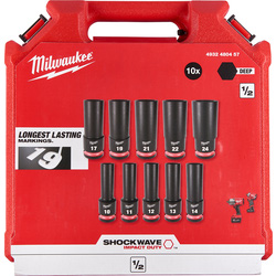 Milwaukee / Milwaukee doppenset Shockwave 2