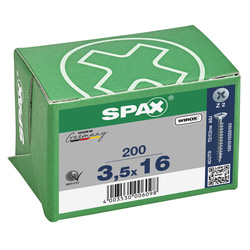 Spax / Spax universele schroeven platkop voldraad 3