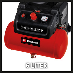 Einhell / Einhell TC-AC 190/6/8 compressor olievrij 5