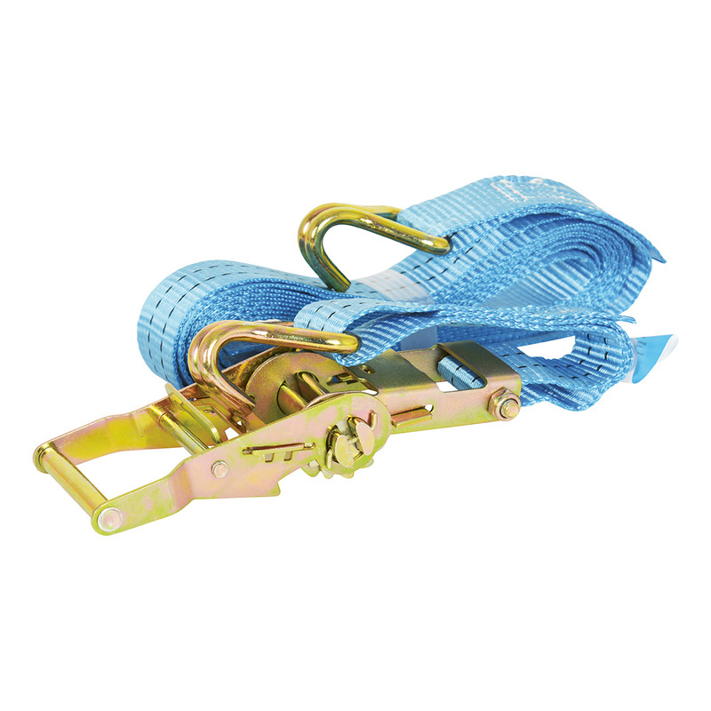 Spanband met ratel/haken
