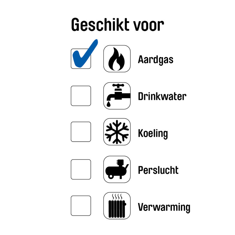 Viega / Viega Profipress 2611 gas koper pers puntstuk