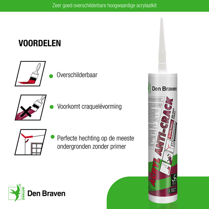 Zwaluw / Zwaluw acryl anti-crack