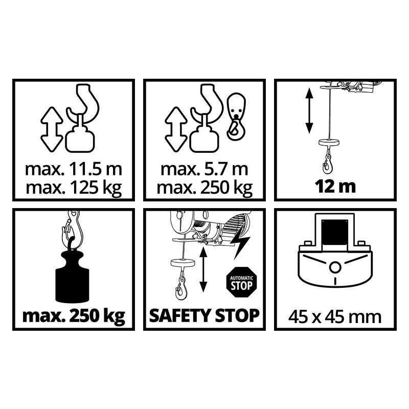 Einhell / Einhell elektrische takel