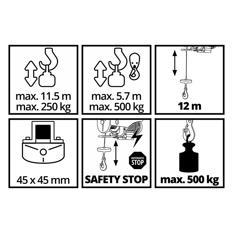 Einhell / Einhell elektrische takel