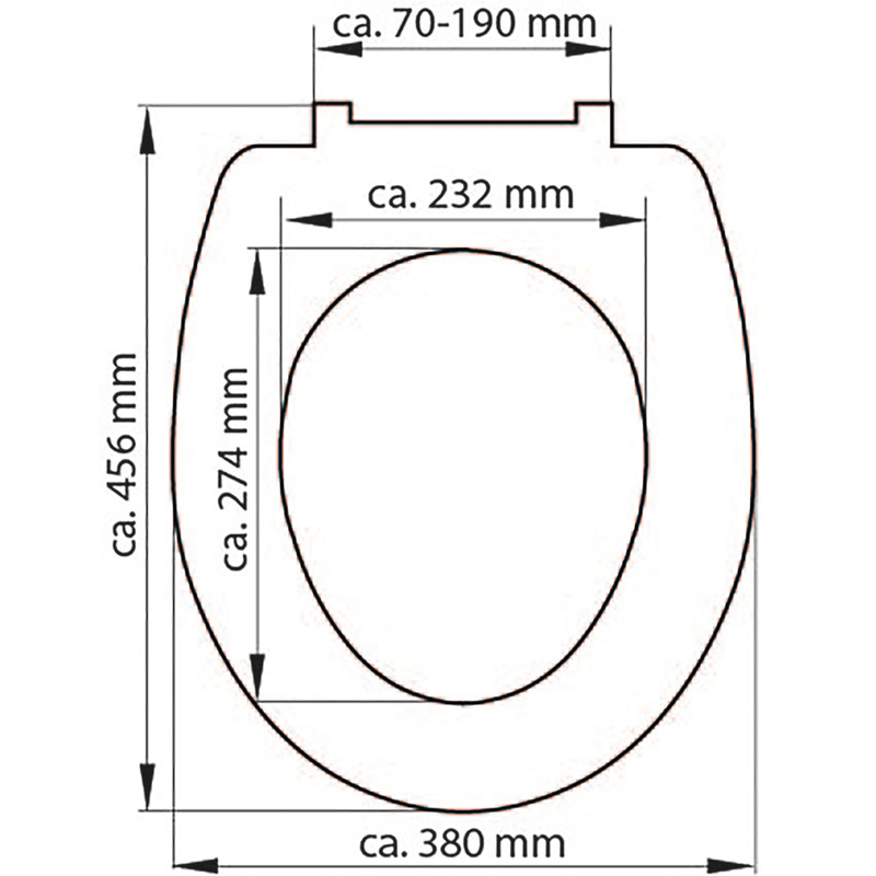 Schütte / Schütte Duroplast wc-bril