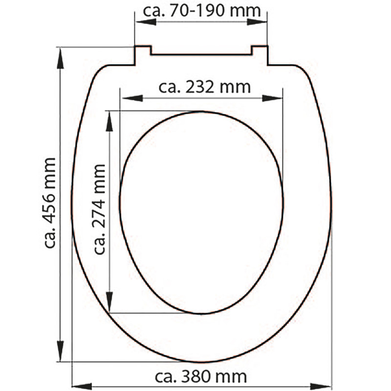 Schütte / Schütte Duroplast wc-bril