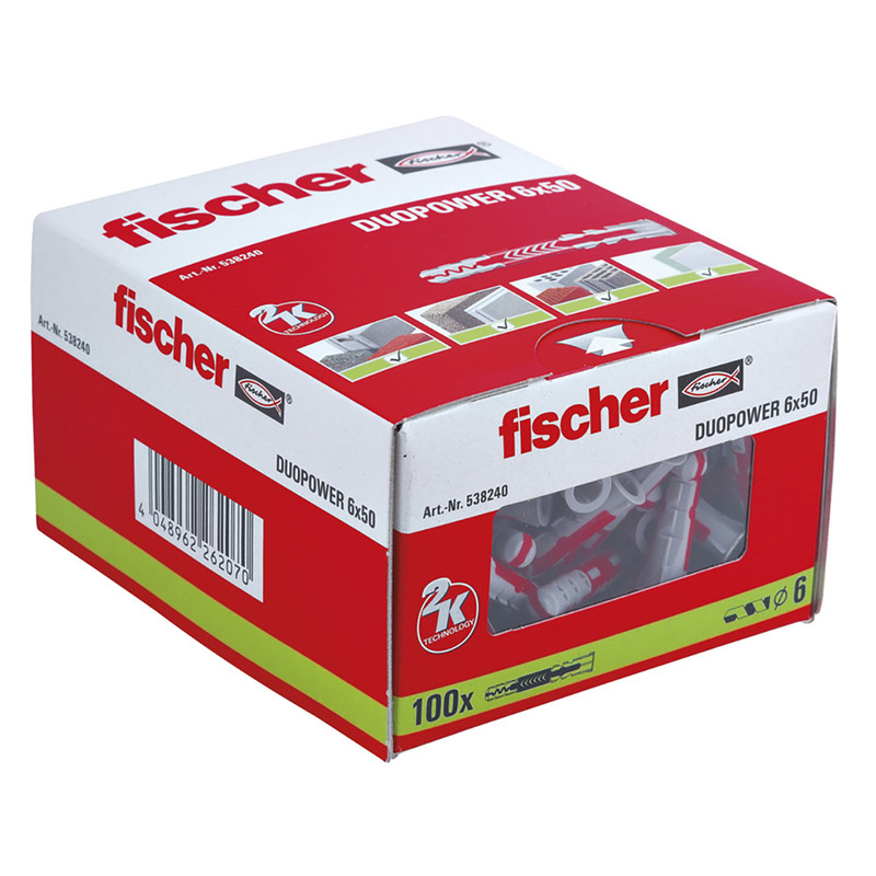 Fischer / Fischer Duopower pluggen