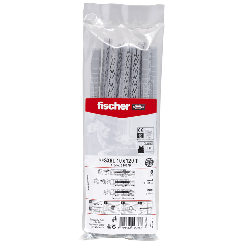 Fischer / Fischer constructiepluggen SXRL TX