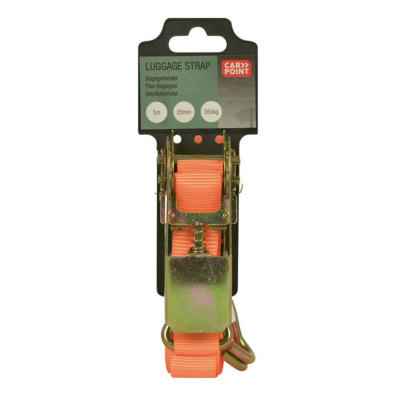 Spanband met ratel/haken