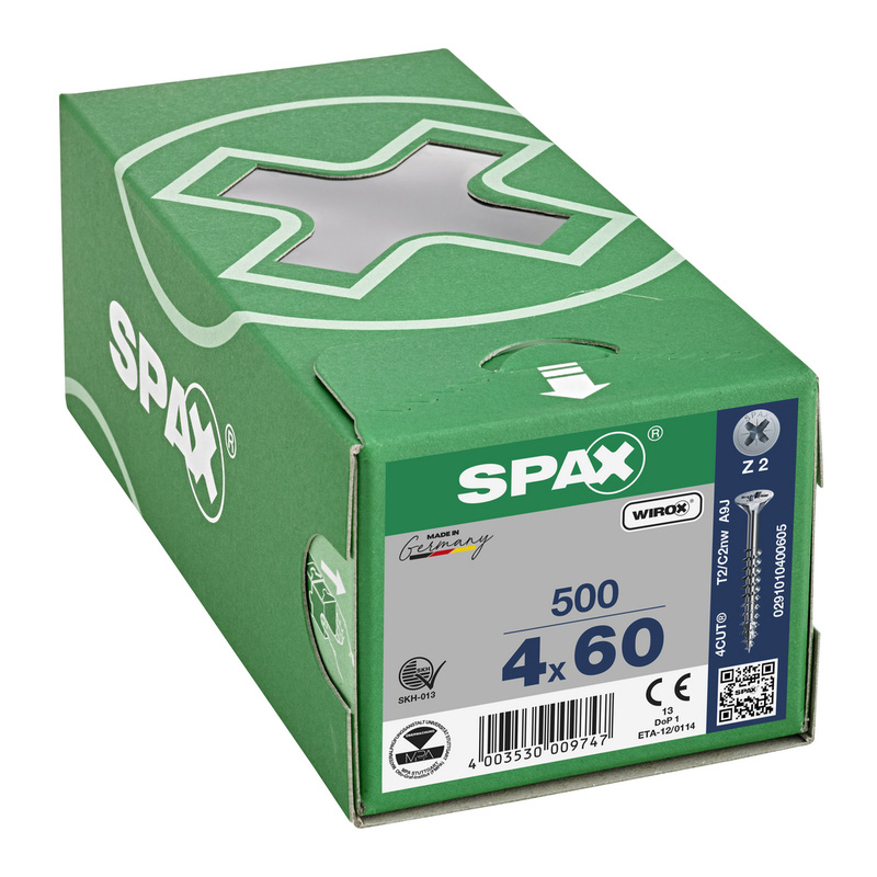 Spax / Spax universele schroeven platkop deeldraad