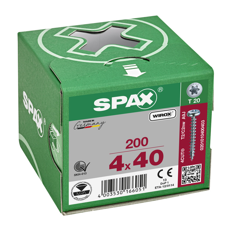 Spax / Spax universele schroeven bolkop voldraad