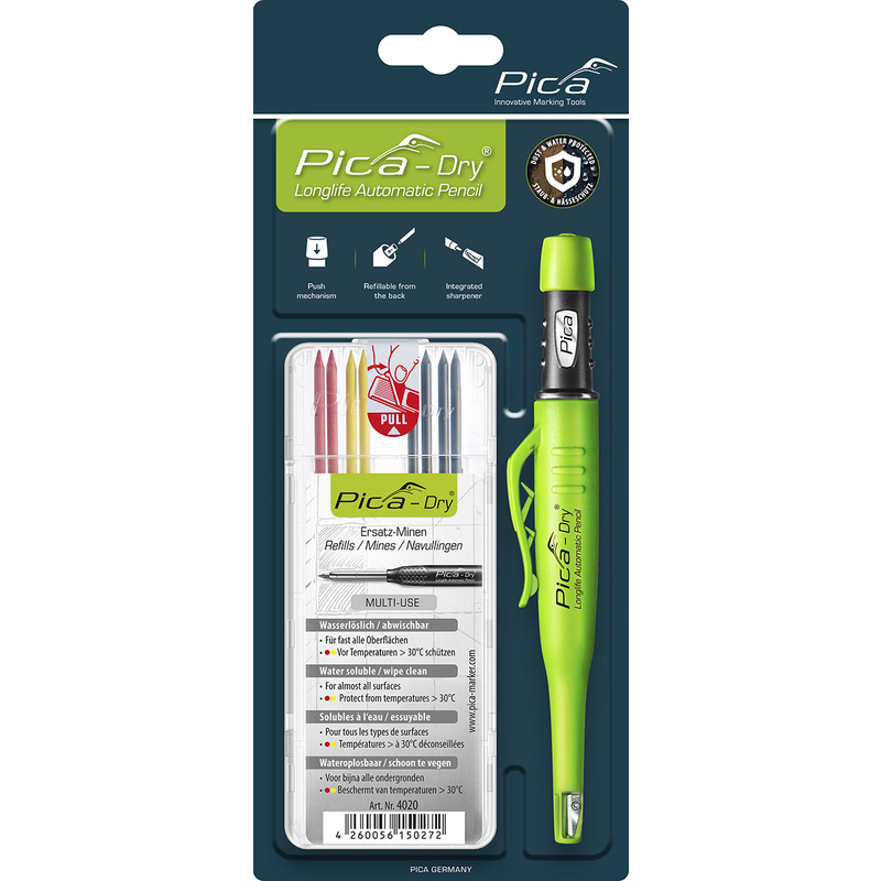 Pica / Pica Dry 3030 markeerpotlood set
