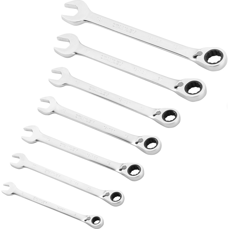 FATMAX Ringsteeksleutelset met rateling 7-delig
