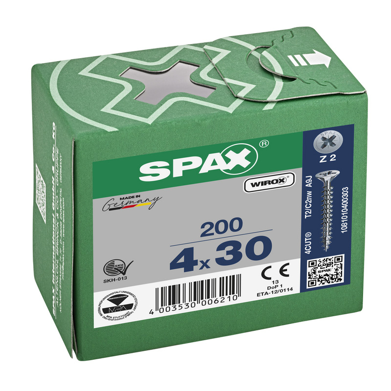 Spax / Spax universele schroeven platkop voldraad
