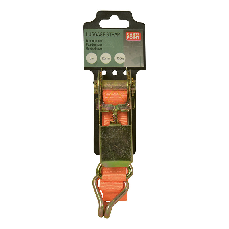 Spanband met ratel/haken