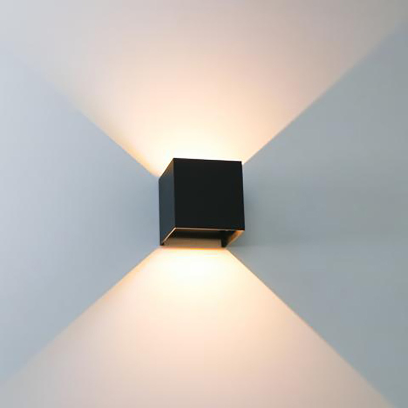 Buitenlamp muurlamp Amarillo Zwart