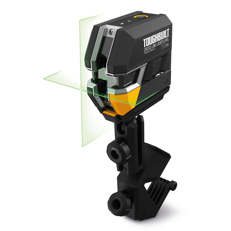 Toughbuilt / Toughbuilt zelfnivellerende kruislijnlaser