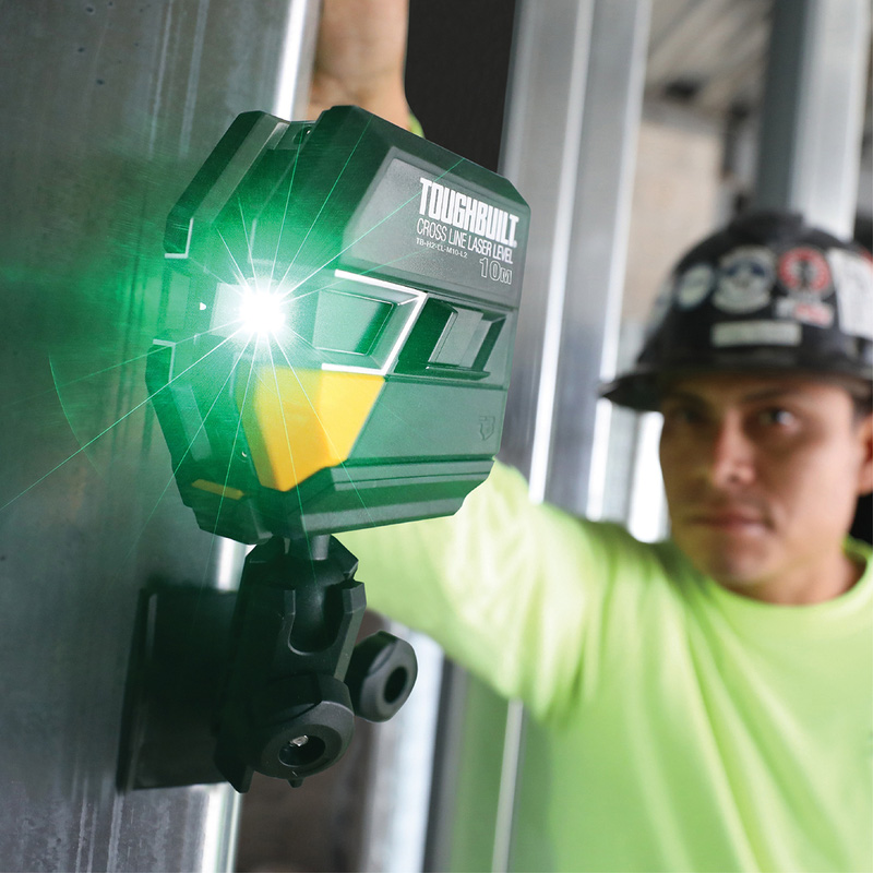 Toughbuilt / Toughbuilt zelfnivellerende kruislijnlaser