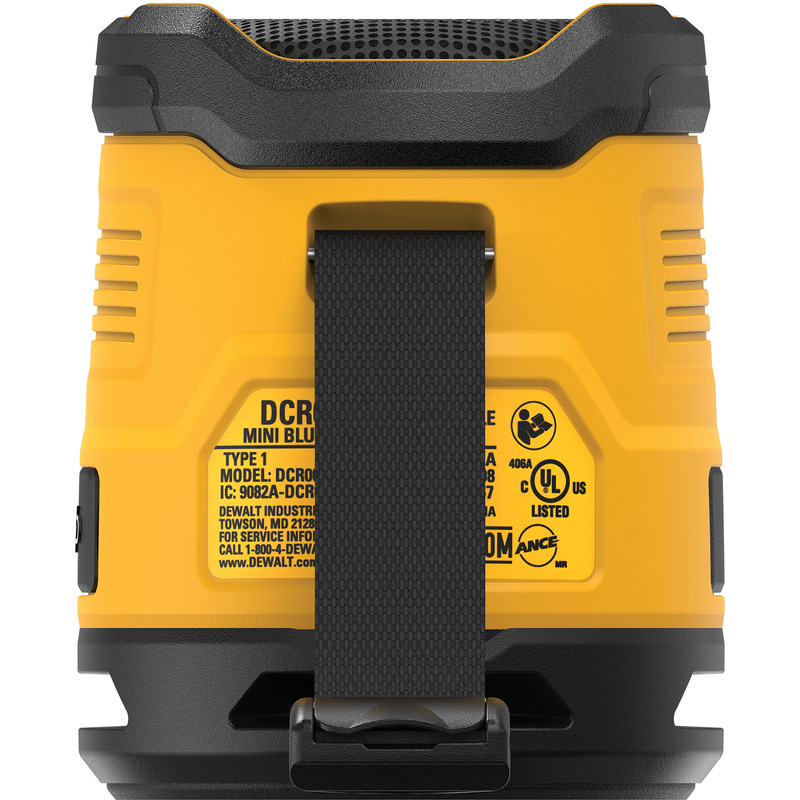 DeWALT / DeWALT DCR009-XJ compacte bluetooth speaker