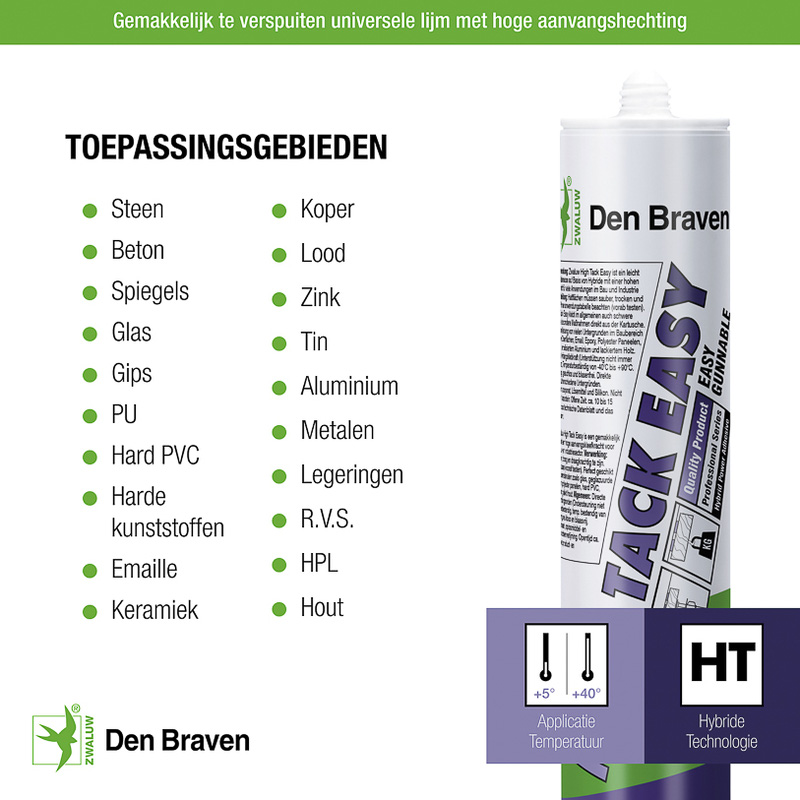 Zwaluw High Tack Easy
