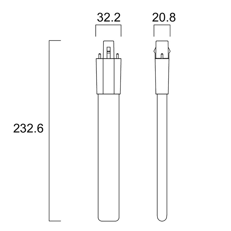 Sylvania / Sylvania ToLEDo LYNX LED PL-lamp 2-pins